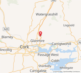 Map of Brooklodge, MunsterMunster