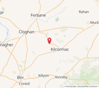 Map of Broughal, LeinsterLeinster