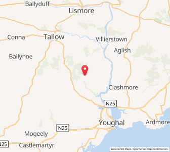 Map of Browns Cross Roads, MunsterMunster