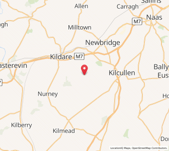 Map of Brownstown Cross Roads, LeinsterLeinster