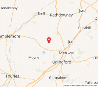 Map of Bruckana, LeinsterLeinster