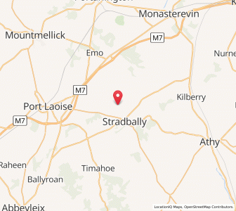 Map of Buddock Cross Roads, LeinsterLeinster