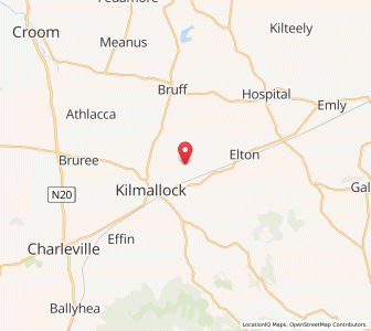 Map of Bulgaden, MunsterMunster