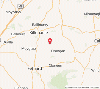 Map of Bullylusky Cross Roads, MunsterMunster