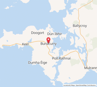 Map of Bunacurry, ConnaughtConnaught