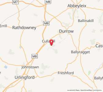 Map of Bunlacken, LeinsterLeinster