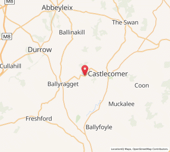 Map of Byrnesgrove, LeinsterLeinster