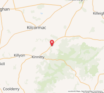 Map of Cadamstown, LeinsterLeinster
