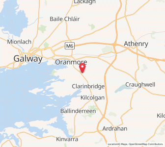Map of Caheradrine, ConnaughtConnaught
