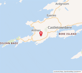 Map of Caheraphuca, MunsterMunster