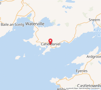 Map of Caherdaniel, MunsterMunster