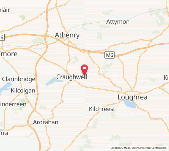Map of Caherkinmonwee, ConnaughtConnaught