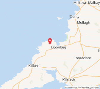 Map of Caherlean, MunsterMunster