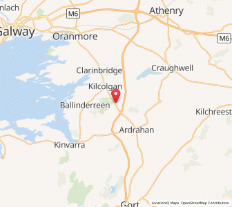 Map of Caherpeak, ConnaughtConnaught