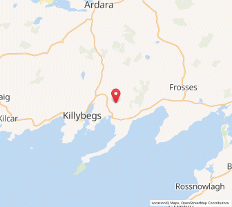 Map of Calhaine, UlsterUlster