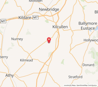 Map of Calverstown, LeinsterLeinster