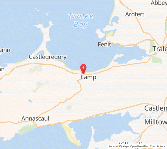 Map of Camp, MunsterMunster