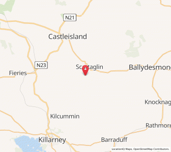 Map of Canguillia, MunsterMunster