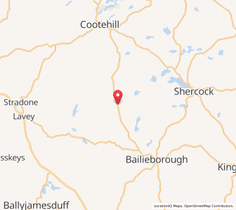 Map of Canningstown, UlsterUlster