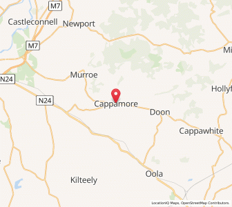 Map of Cappamore, MunsterMunster