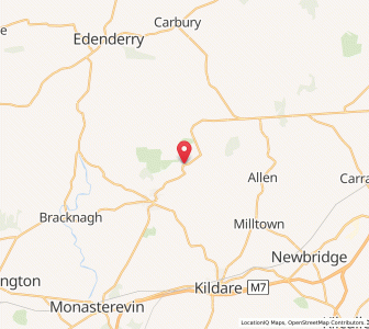 Map of Cappanargid, LeinsterLeinster