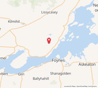 Map of Cappanavarnoge, MunsterMunster