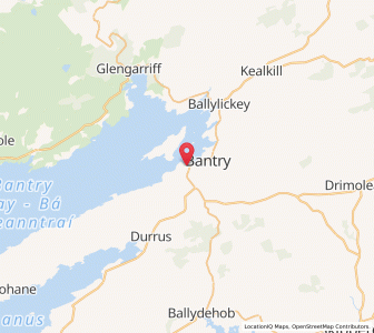 Map of Cappanoloha, MunsterMunster