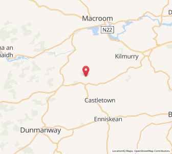 Map of Cappeen, MunsterMunster