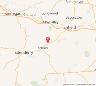 Map of Carbury Sweep, LeinsterLeinster