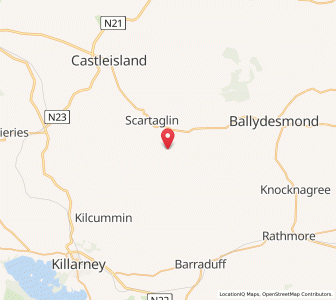 Map of Carker, MunsterMunster