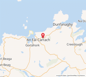 Map of Carowcanon, UlsterUlster