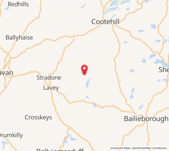 Map of Carrickallen, UlsterUlster