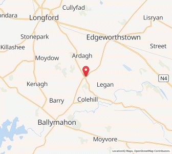 Map of Carrickboy, LeinsterLeinster