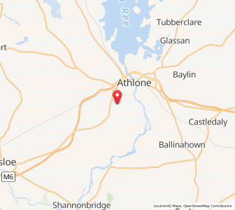 Map of Carrickynaghtan, ConnaughtConnaught