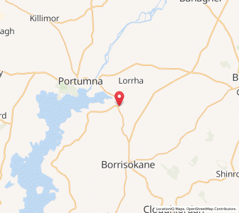 Map of Carrigahorig, MunsterMunster