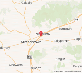 Map of Carrigane, MunsterMunster