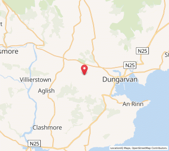 Map of Carrigard Cross Roads, MunsterMunster