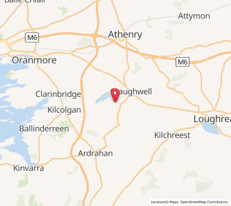 Map of Carrigeen, ConnaughtConnaught