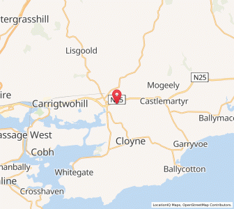Map of Carrigshane, MunsterMunster