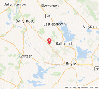 Map of Carrowcrory, ConnaughtConnaught