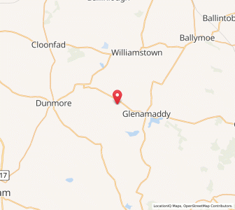 Map of Cashel, ConnaughtConnaught