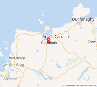 Map of Cashel Hill, UlsterUlster