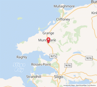 Map of Cashelgarran, ConnaughtConnaught