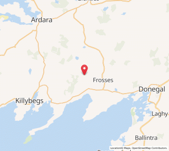 Map of Casheltown, UlsterUlster