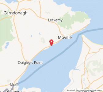 Map of Castle Cary, UlsterUlster