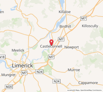 Map of Castleconnell, MunsterMunster