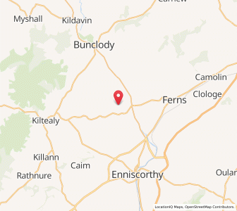 Map of Castledockrell, LeinsterLeinster