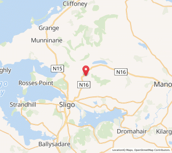 Map of Castlegal, ConnaughtConnaught