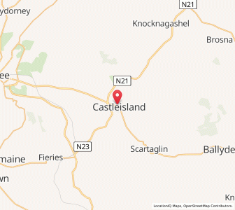 Map of Castleisland, MunsterMunster