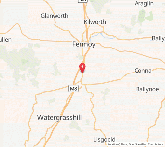 Map of Castlelyons, MunsterMunster